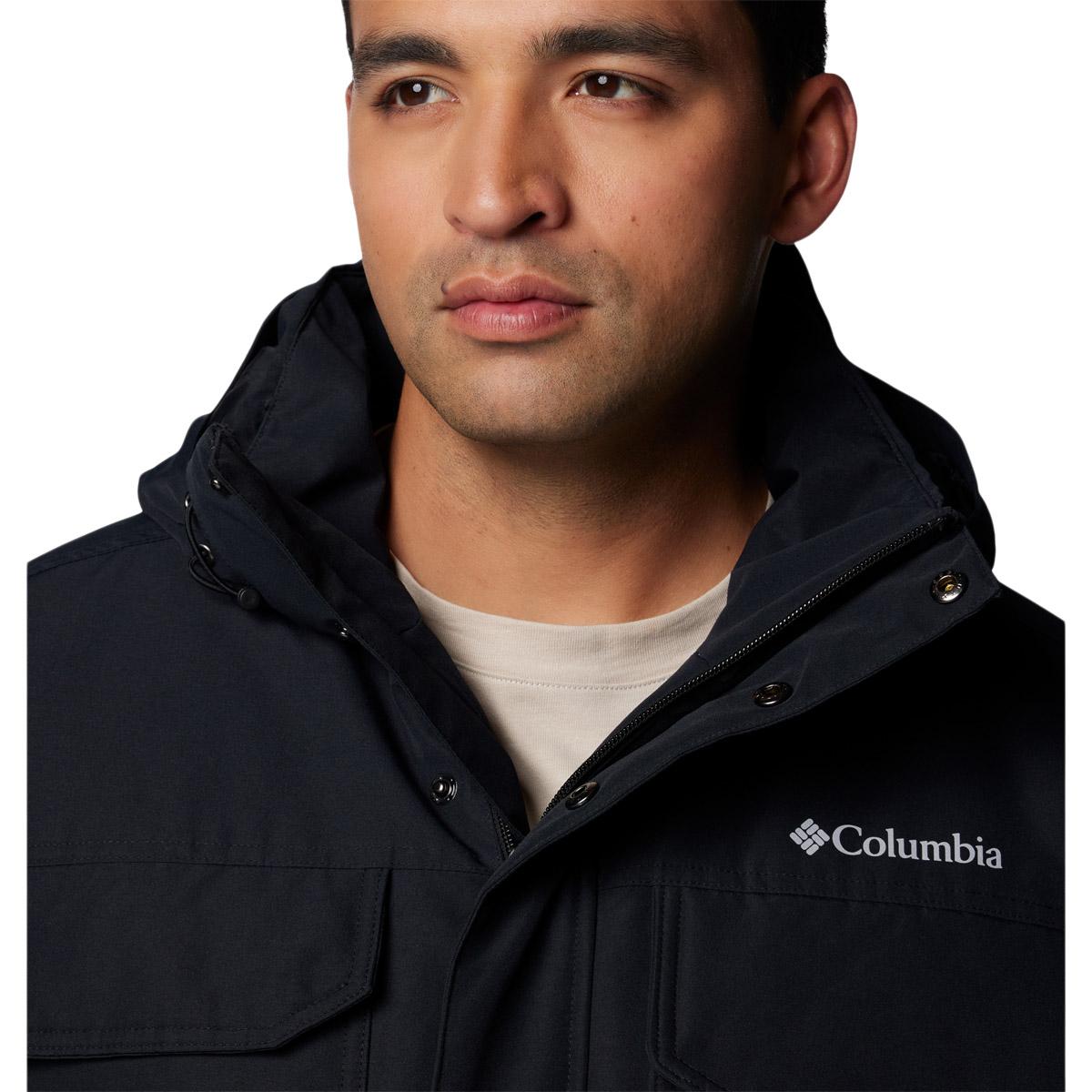 Columbia Landroamer II Parka Vinterjakke Herre Black, Quarry