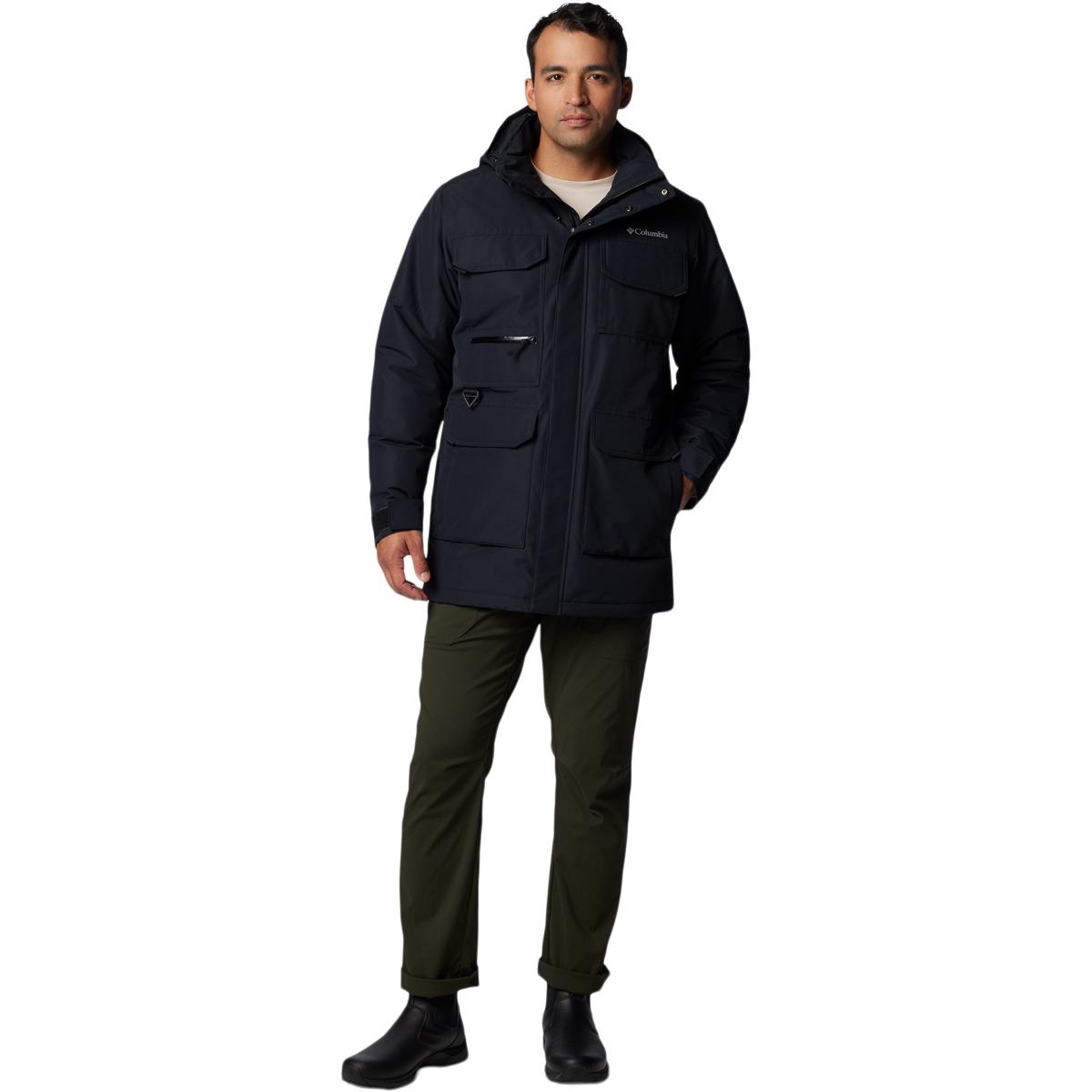 Columbia Landroamer II Parka Vinterjakke Herre Black, Quarry