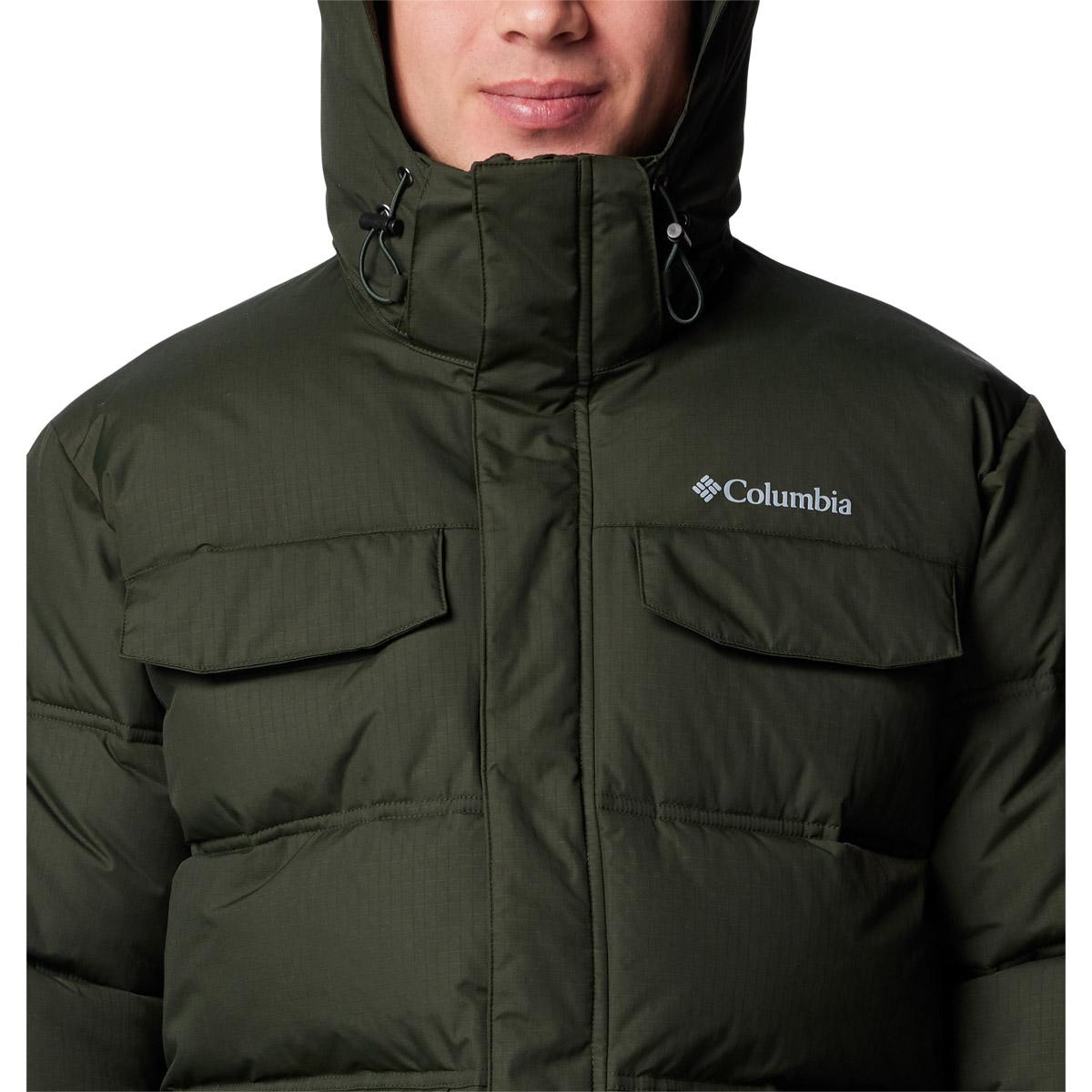 Columbia Landroamer Puffer Vinterjakke Herre Silver Sage, Fawn