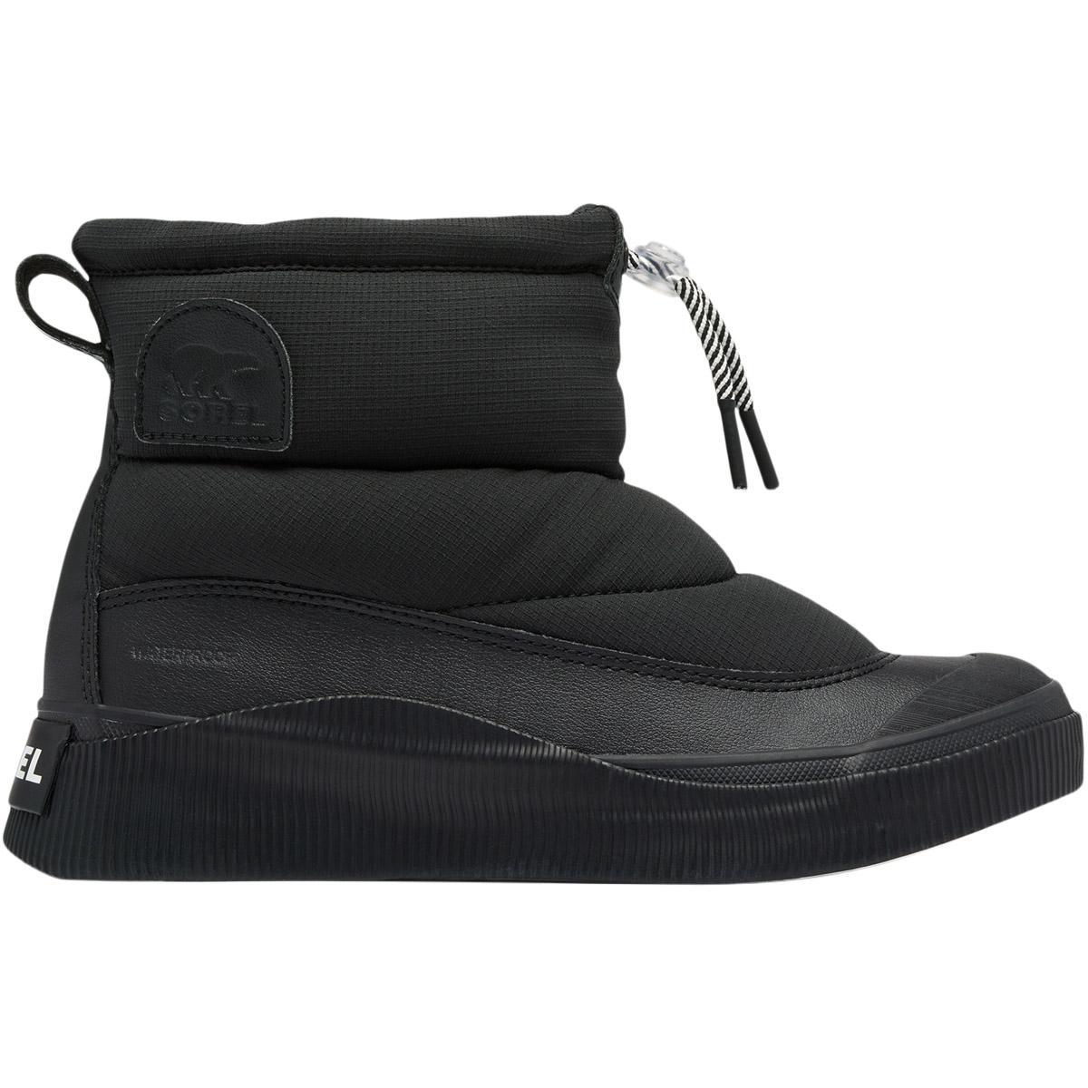 Sorel Out N About IV Puffy WP Vinterstøvler Dame Black, Chalk