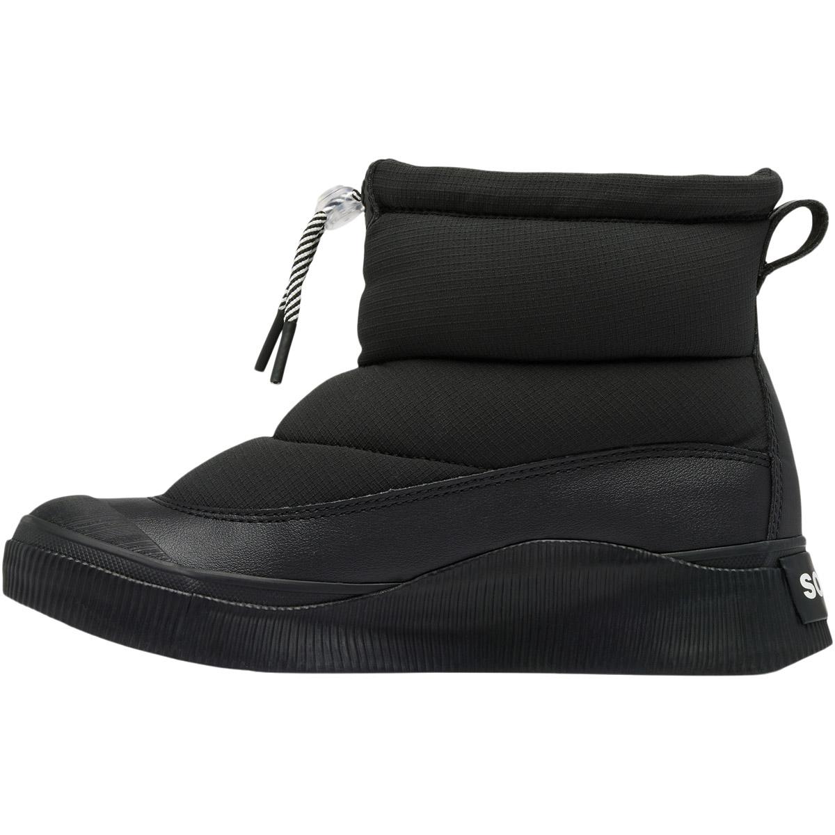 Sorel Out N About IV Puffy WP Vinterstøvler Dame Black, Chalk