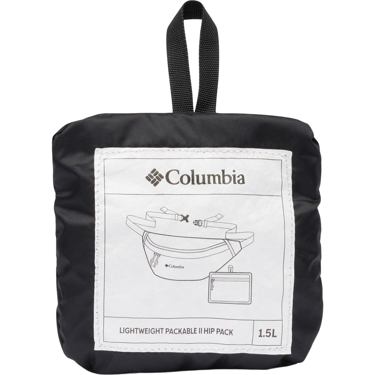 Columbia Lightweight Packable Bæltetaske Black, Quarry