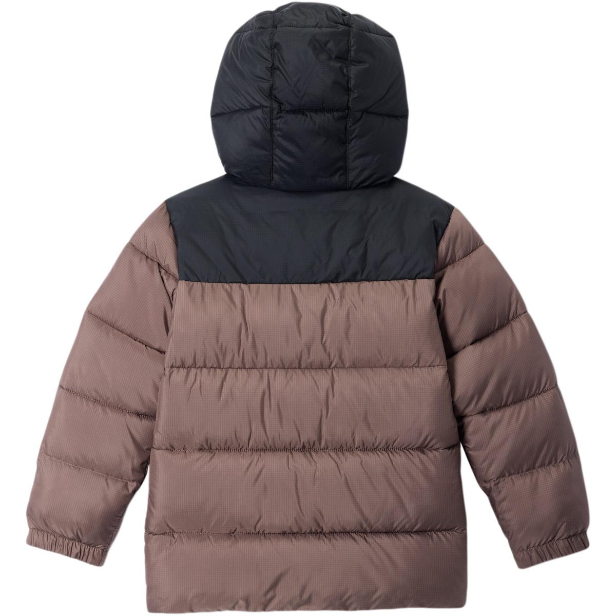 Columbia Puffect Hooded Dynejakke Børn Iron, Black