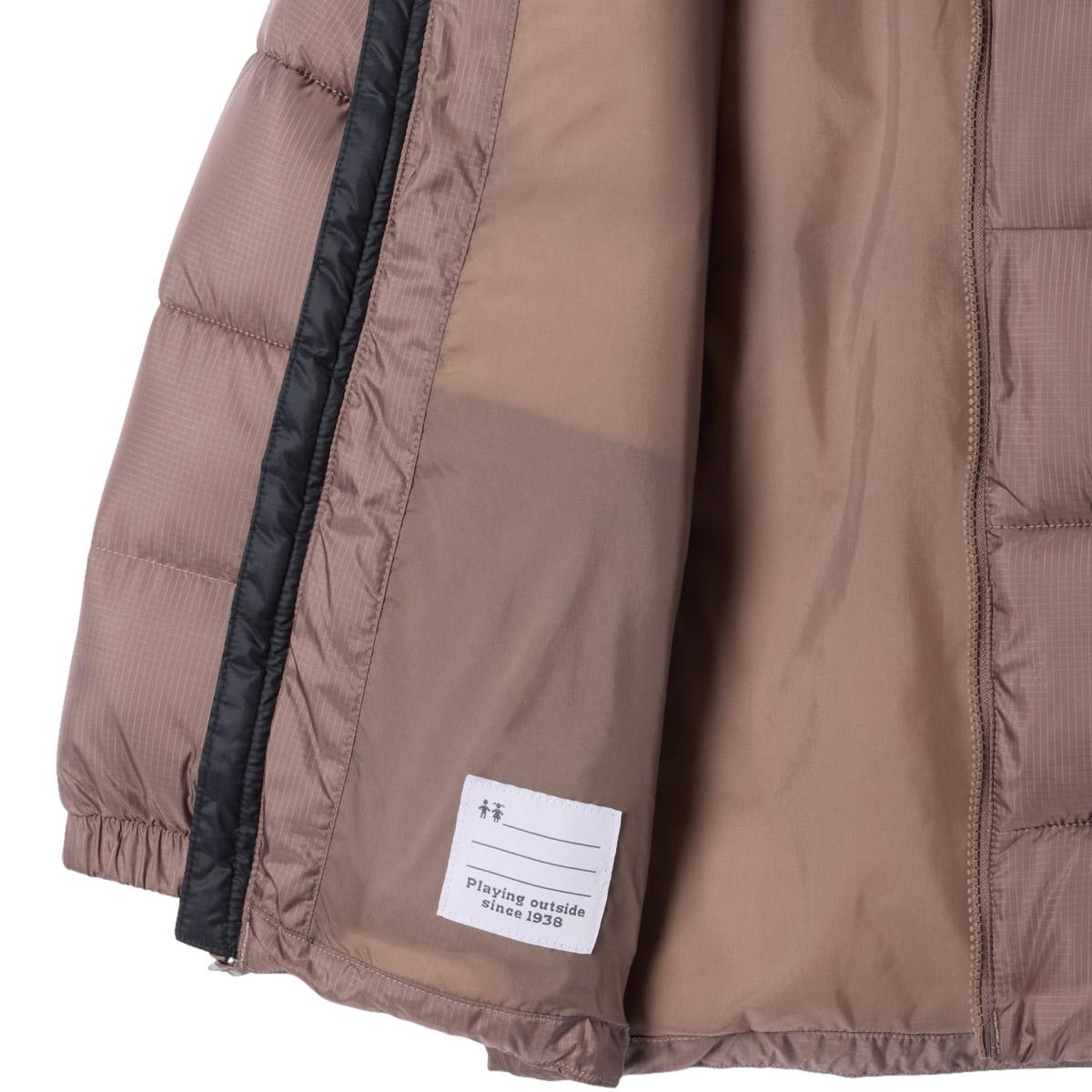 Columbia Puffect Hooded Dynejakke Børn Iron, Black