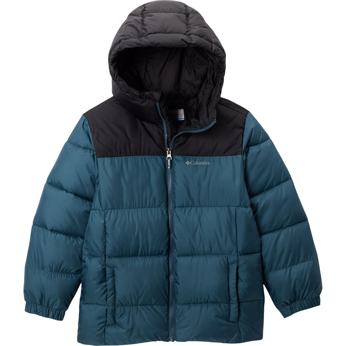 Columbia Puffect Hooded Dynejakke Børn Blue
