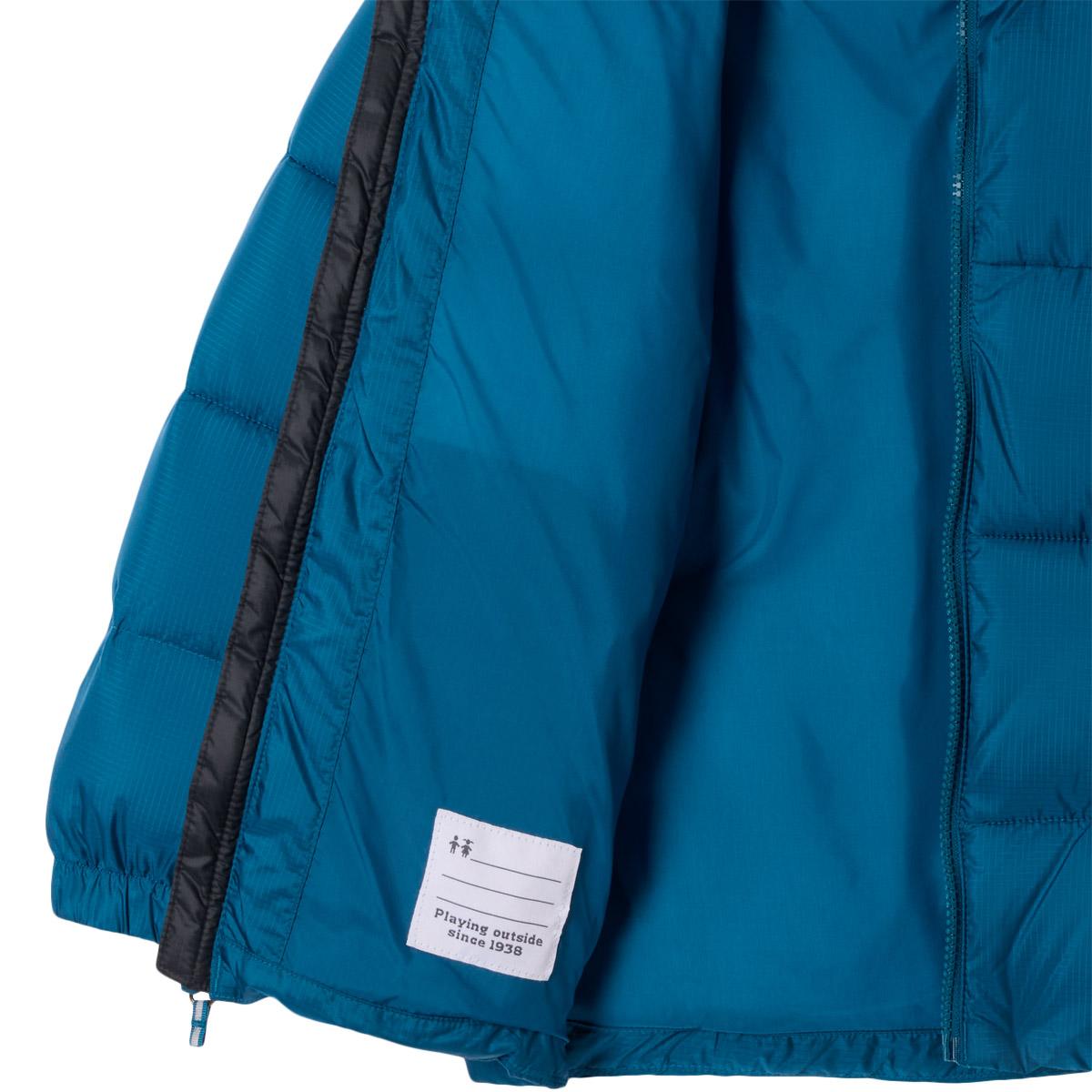 Columbia Puffect Hooded Dynejakke Børn Phoenix Blue, Black
