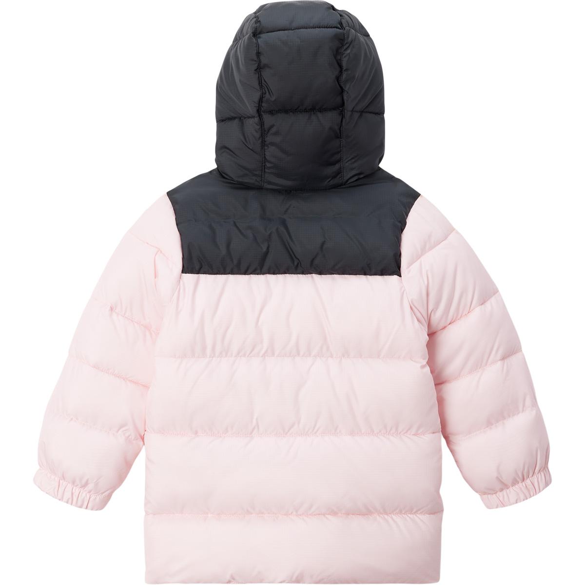 Columbia Puffect Hooded Dunjakke Barn Satin Pink, Black