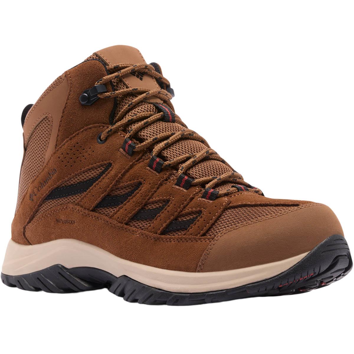 Columbia Crestwood WP Vandrestøvler Herre Nutmeg, Red Oxide