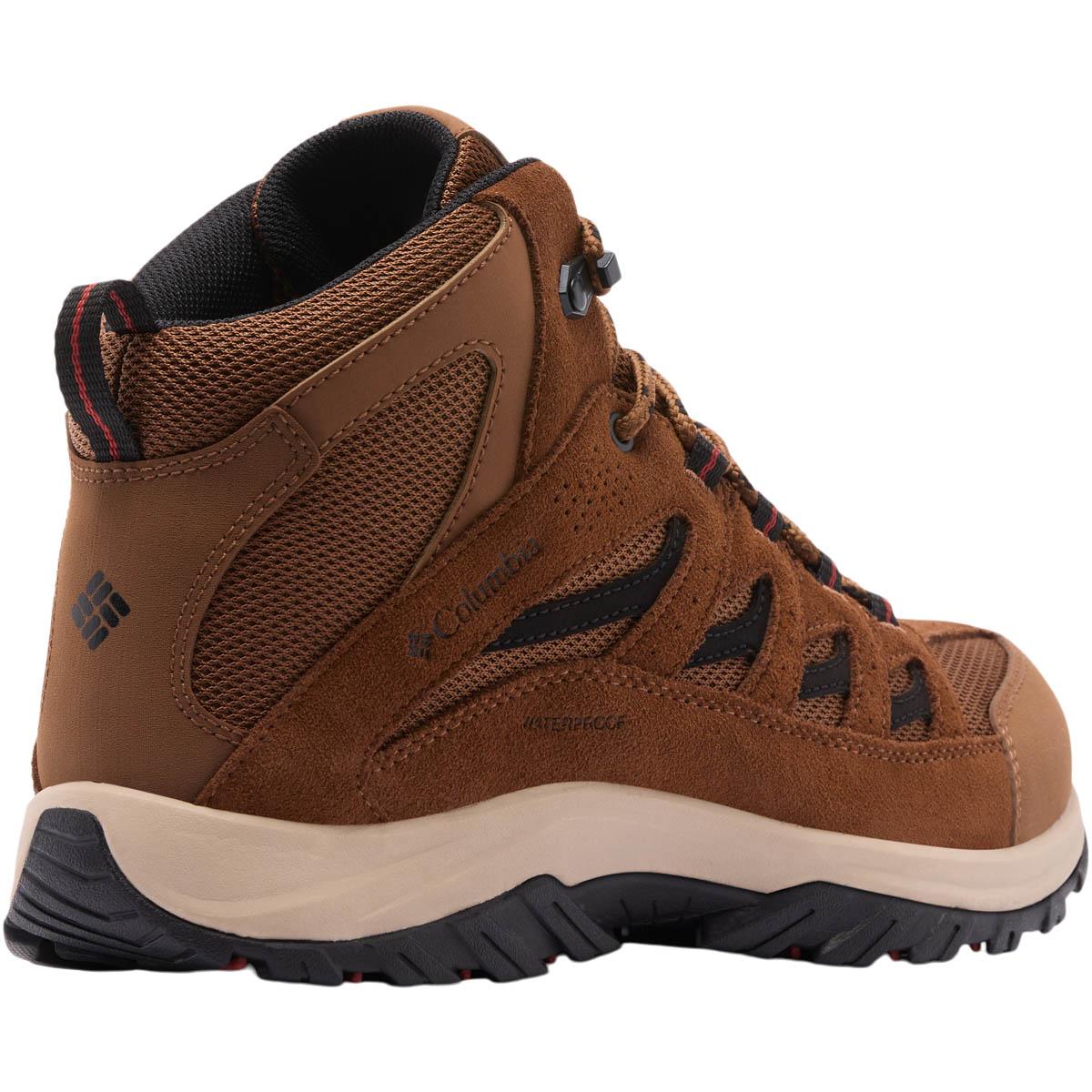 Columbia Crestwood WP Vandrestøvler Herre Nutmeg, Red Oxide