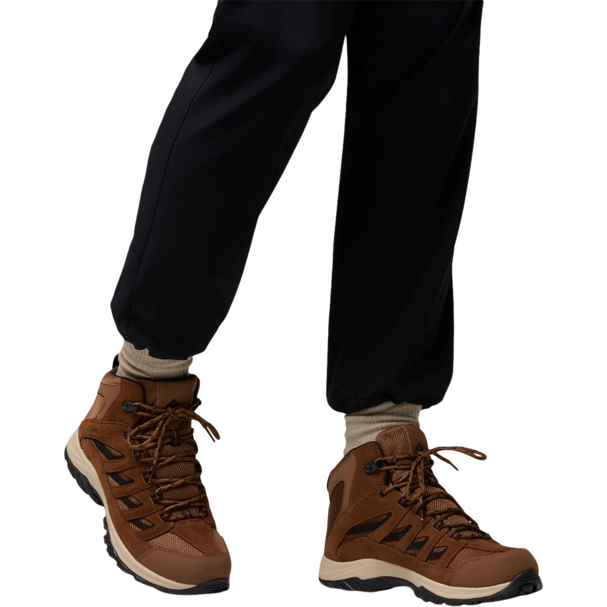 Columbia Crestwood WP Vandrestøvler Herre Nutmeg, Red Oxide