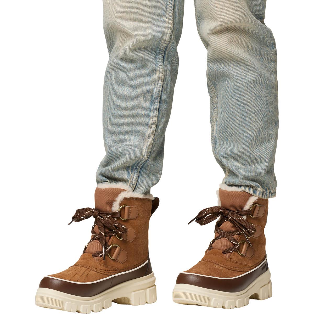 Sorel Torino V WP Vinterstøvler Dame GrizzlyBear,Hickory