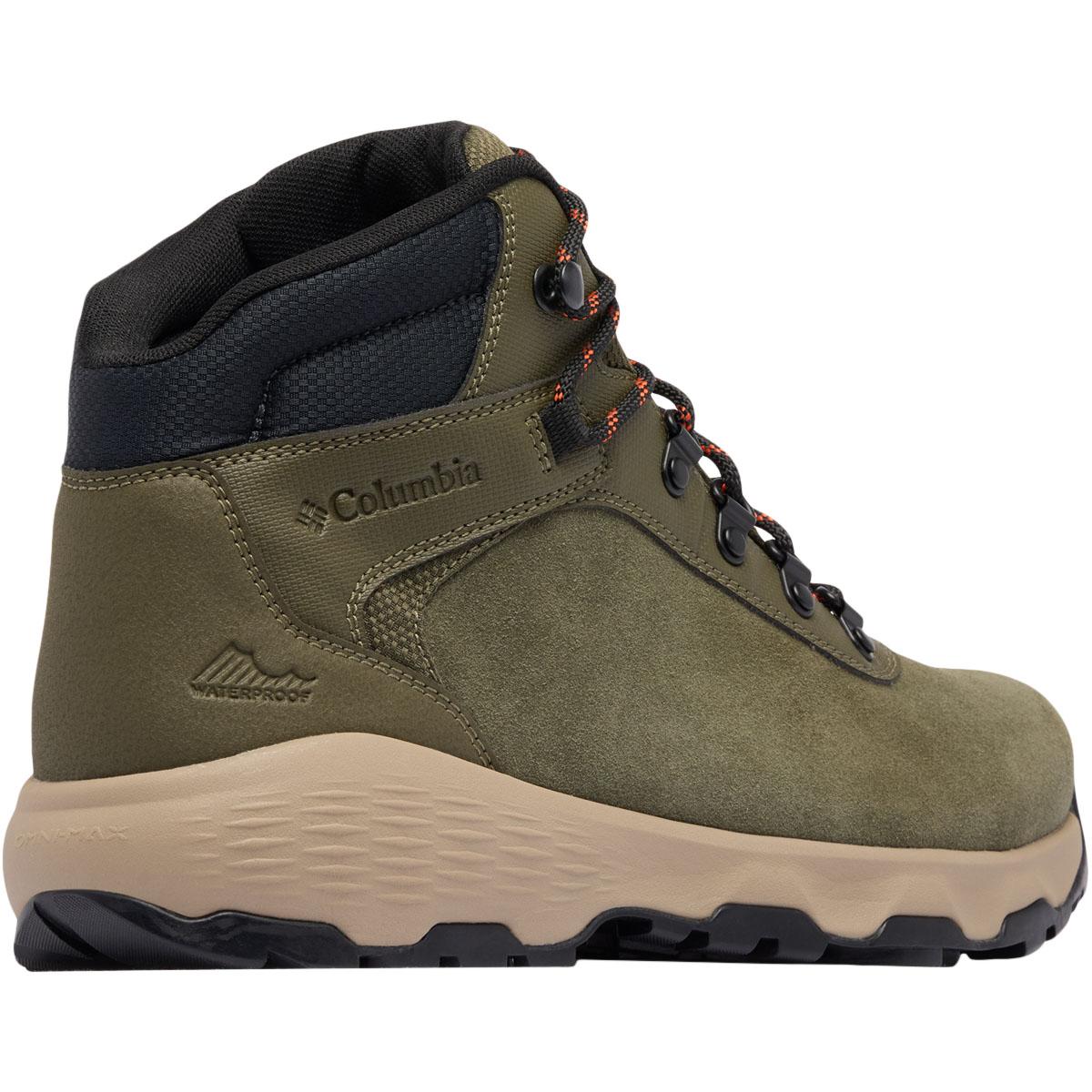 Columbia Newton Wander Vandrestøvler Herre Peatmoss, Tangy Orange