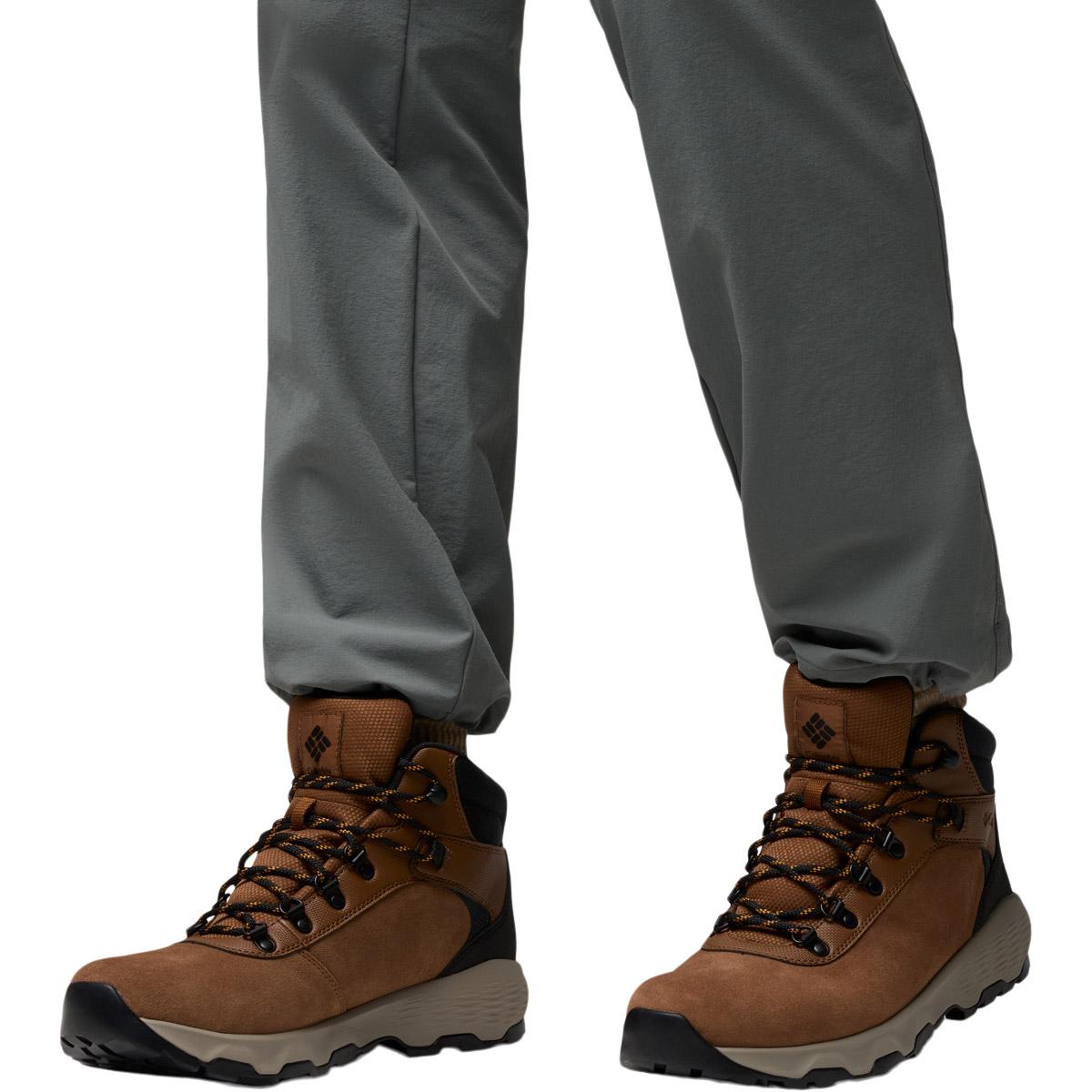 Columbia Newton Wander Vandrestøvler Herre Nutmeg, Black