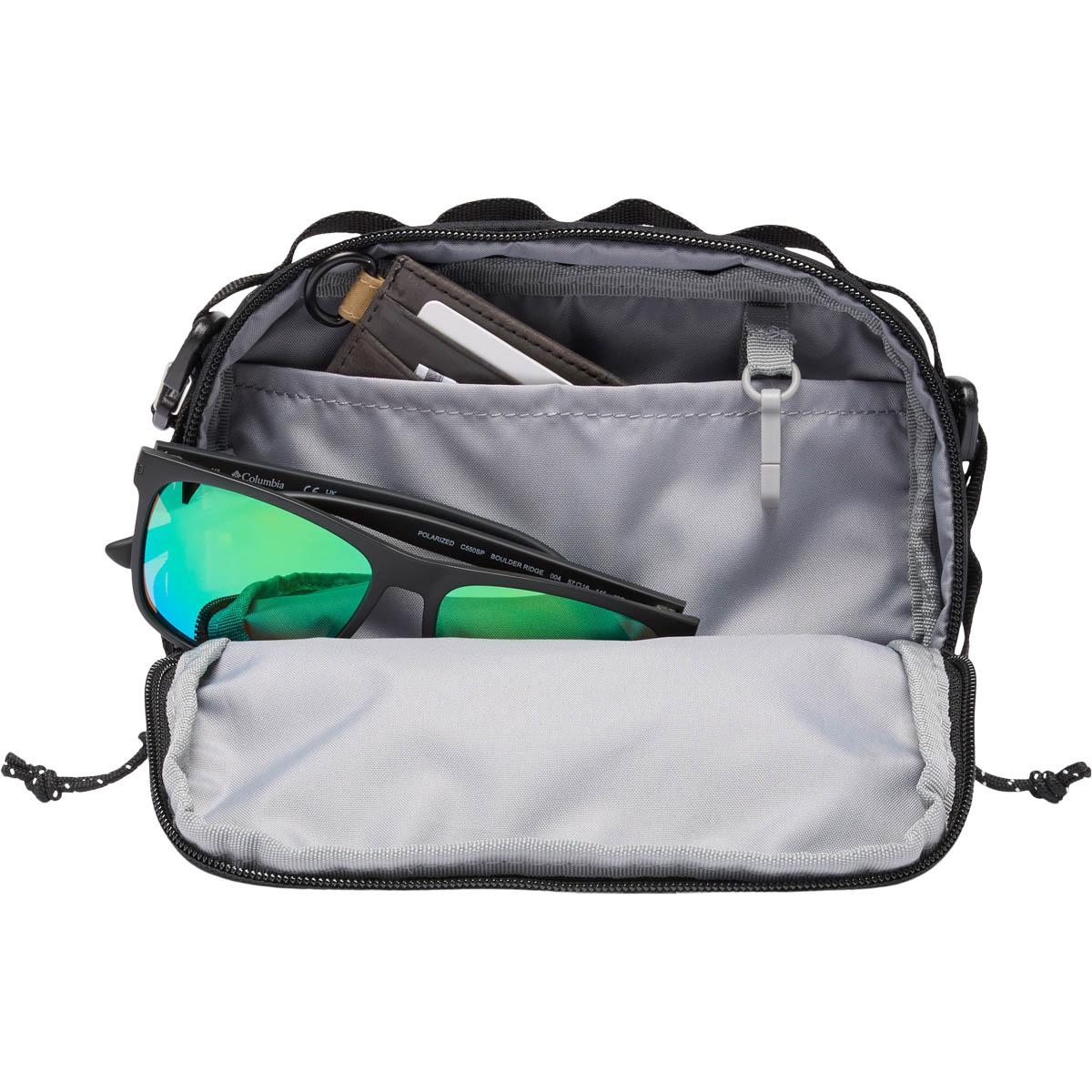 Columbia Trail Traveler Crossbody Skuldertaske Black, Gum 2