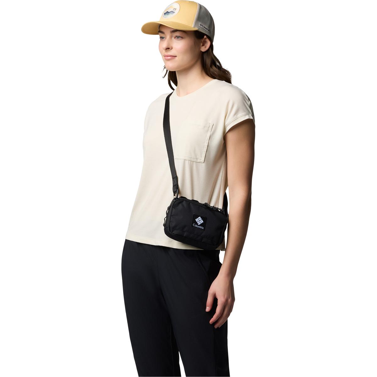 Columbia Trail Traveler Crossbody Skuldertaske Black, Gum 2
