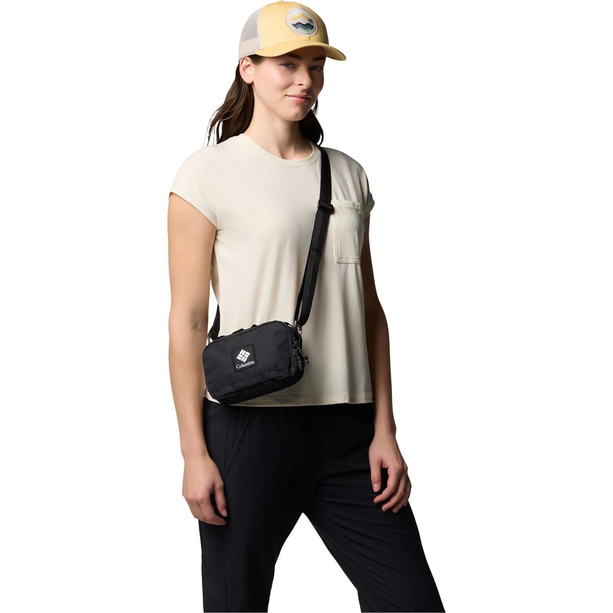 Columbia Trail Traveler Crossbody Skuldertaske Black, Gum 2
