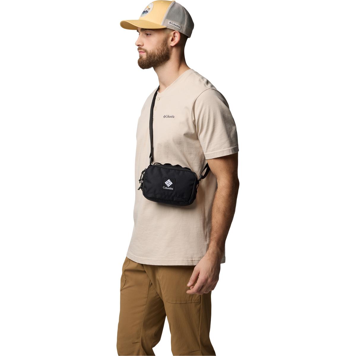 Columbia Trail Traveler Crossbody Skuldertaske Black, Gum 2