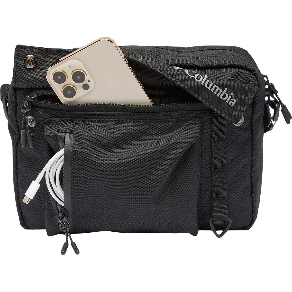 Columbia Street Transit Crossbody Skuldertaske Black, Gum 2