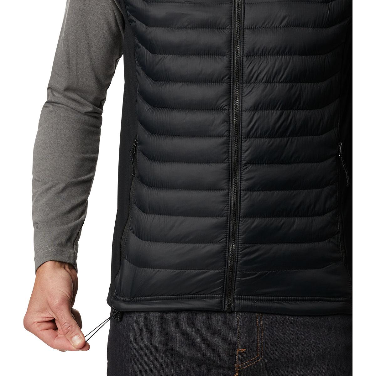 Columbia Powder Pass Hybrid Dynevest Herre Black, Gum 2
