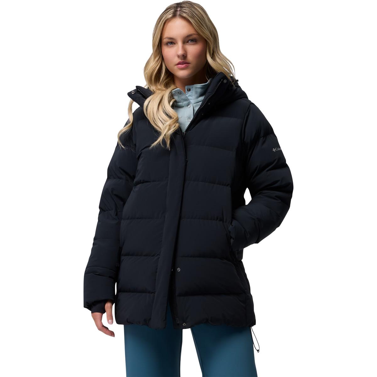 Columbia Amaze Puff Hooded Vinterjakke Dame Black