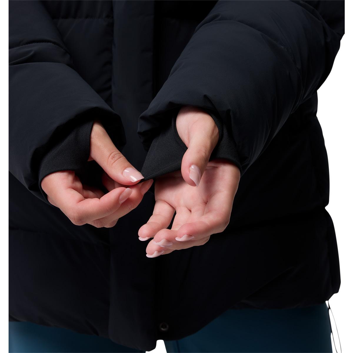 Columbia Amaze Puff Hooded Vinterjakke Dame Black