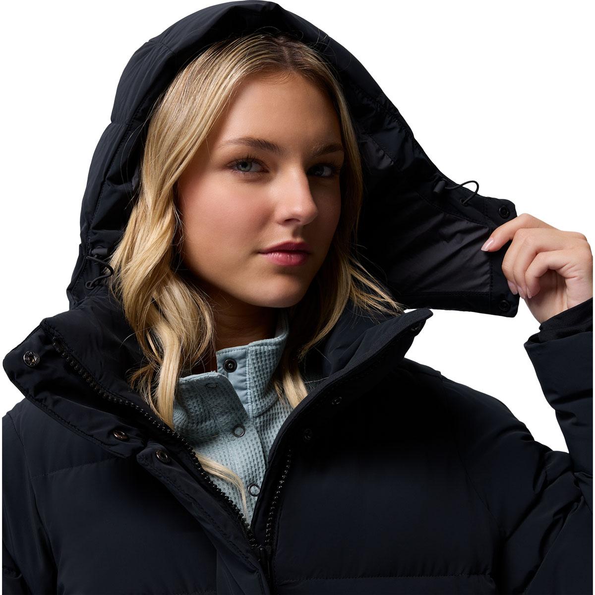 Columbia Amaze Puff Hooded Vinterjakke Dame Black