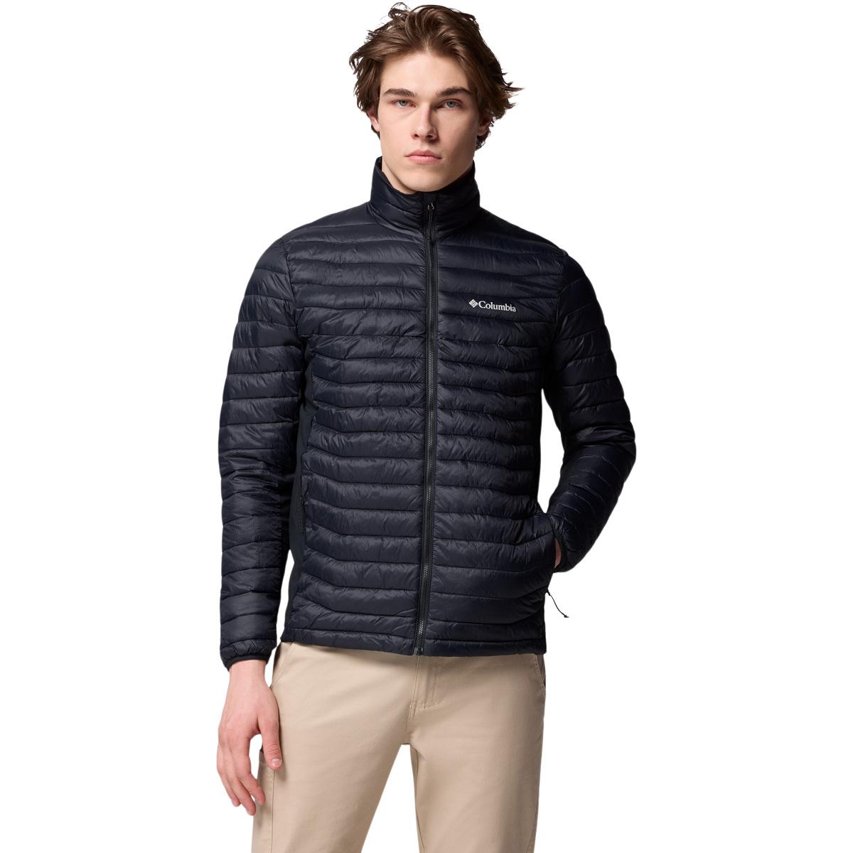 Columbia Powder Pass Hybrid Jakke Herre Black
