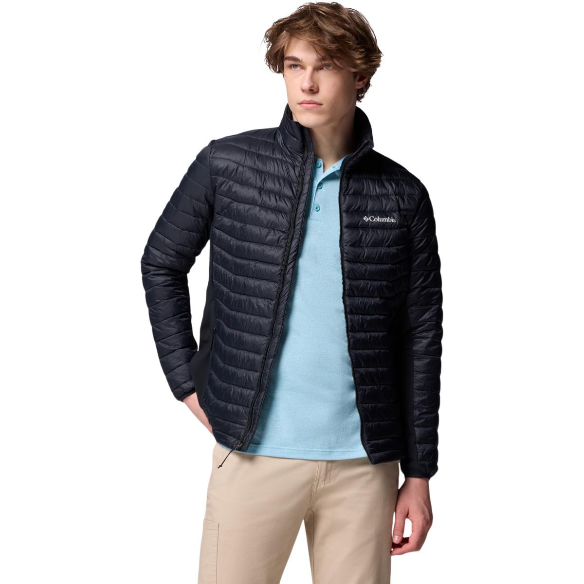 Columbia Powder Pass Hybrid Jakke Herre Black