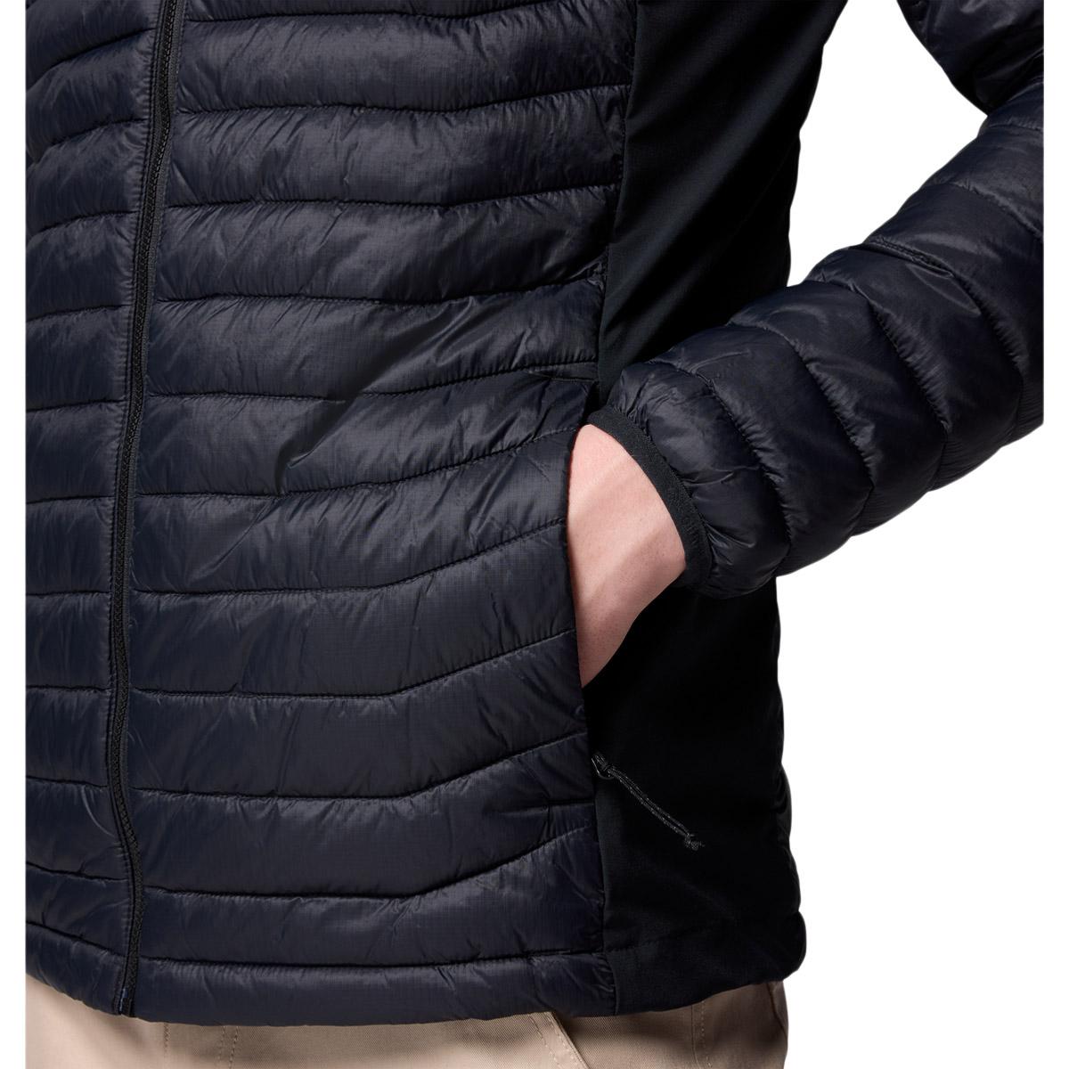 Columbia Powder Pass Hybrid Jakke Herre Black