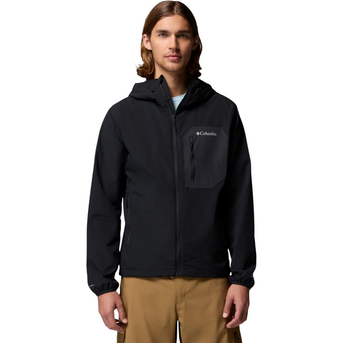 Columbia Tall Heights III Hooded Softshell Jakke Herre Black
