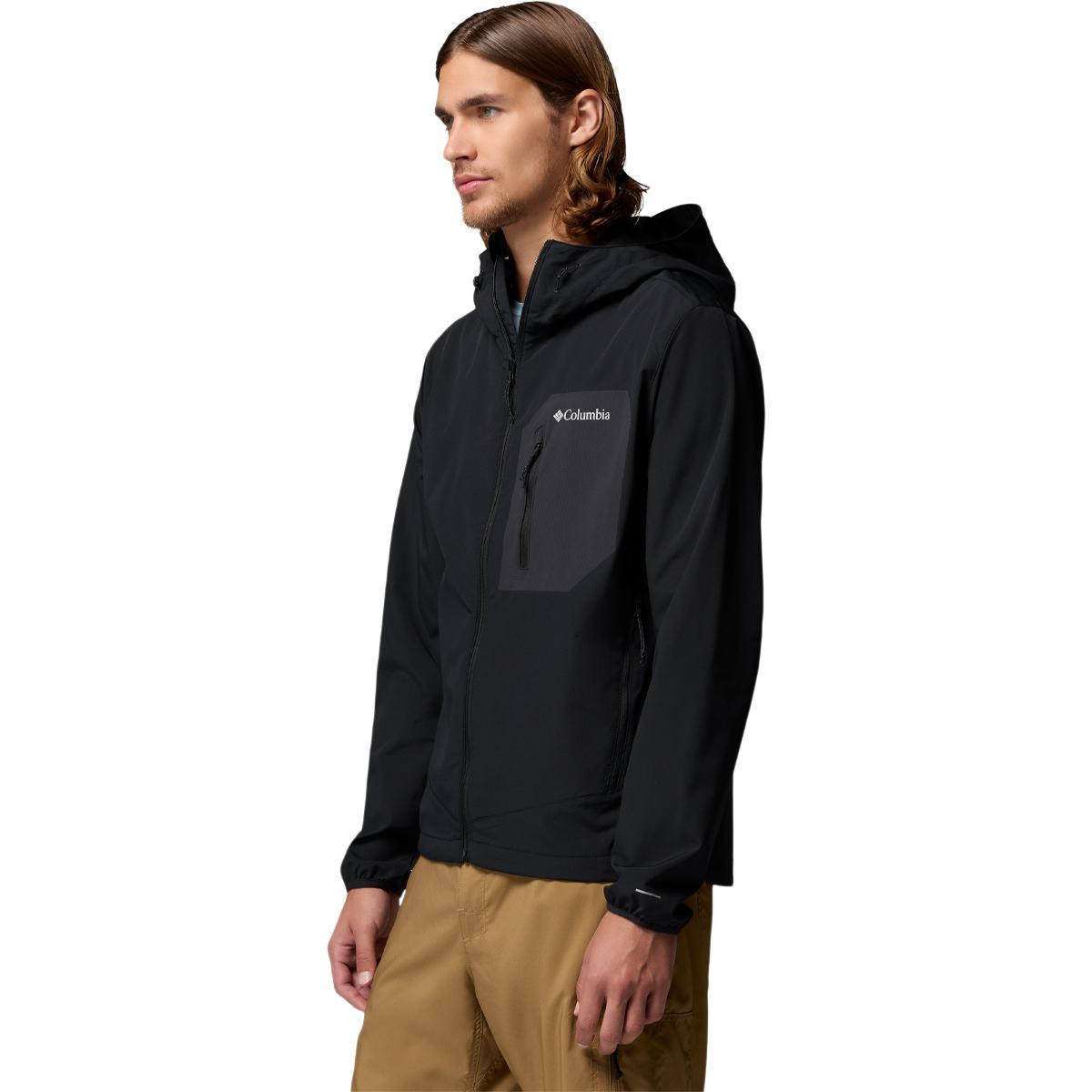 Columbia Tall Heights III Hooded Softshell Jakke Herre Black