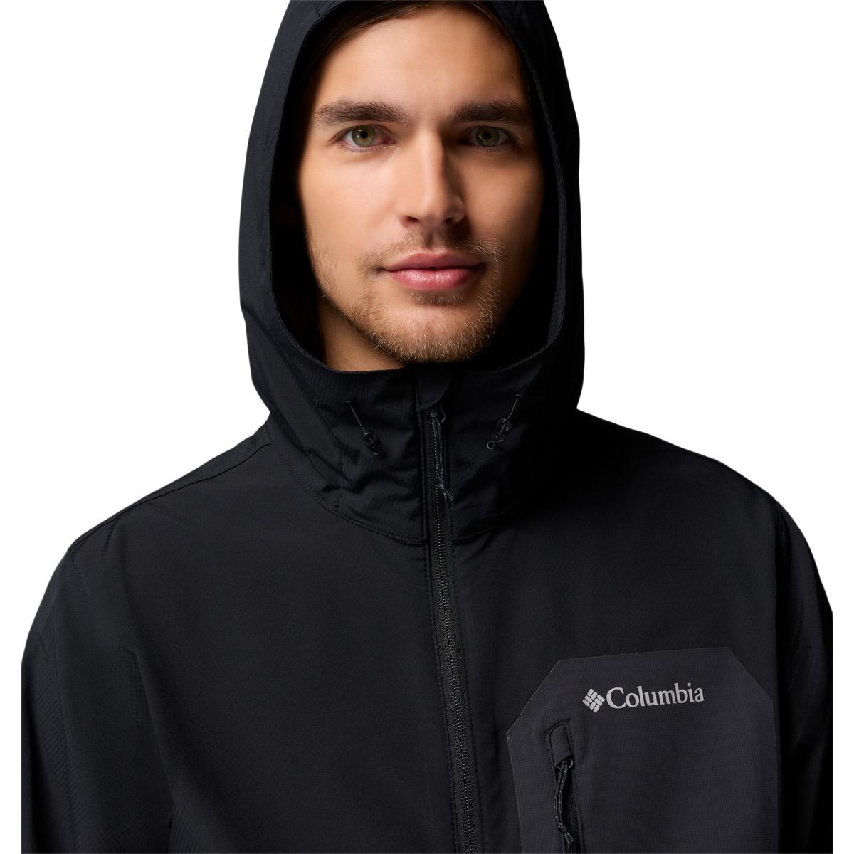 Columbia Tall Heights III Hooded Softshell Jakke Herre Black