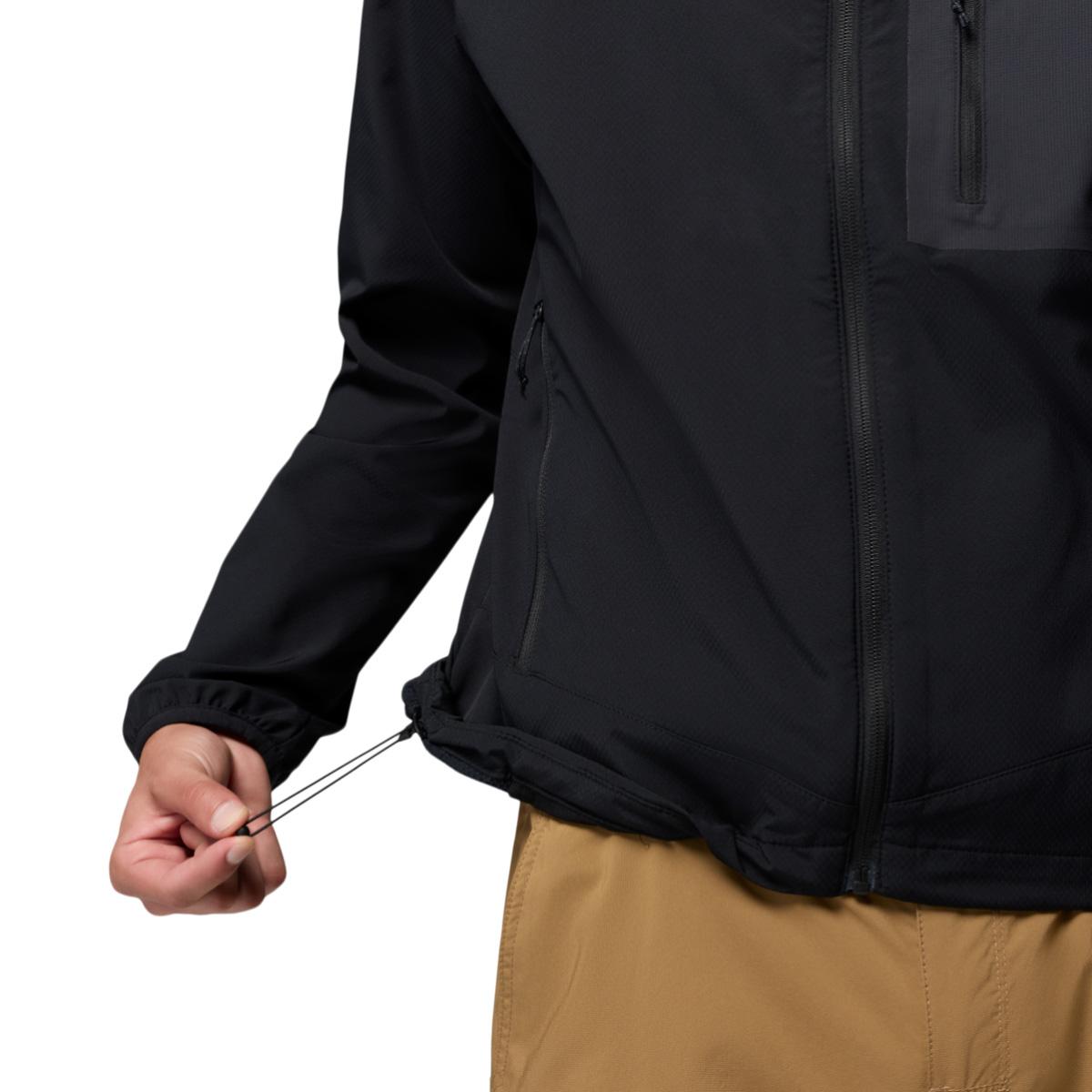 Columbia Tall Heights III Hooded Softshell Jakke Herre Black