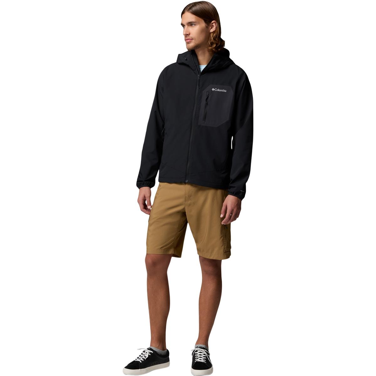Columbia Tall Heights III Hooded Softshell Jakke Herre Black
