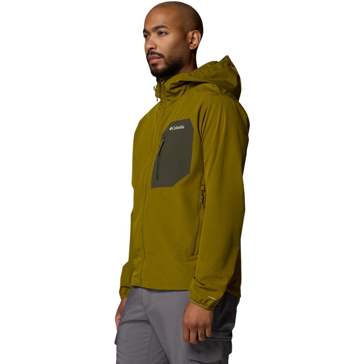 Columbia Tall Heights III Hooded Softshell Jakke Herre Green