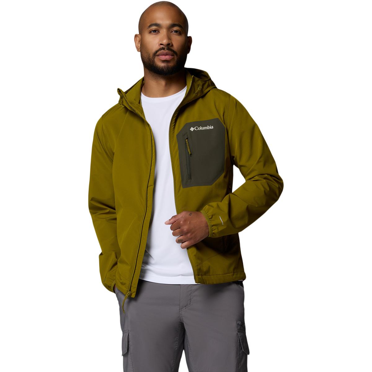 Columbia Tall Heights III Hooded Softshell Jakke Herre Green