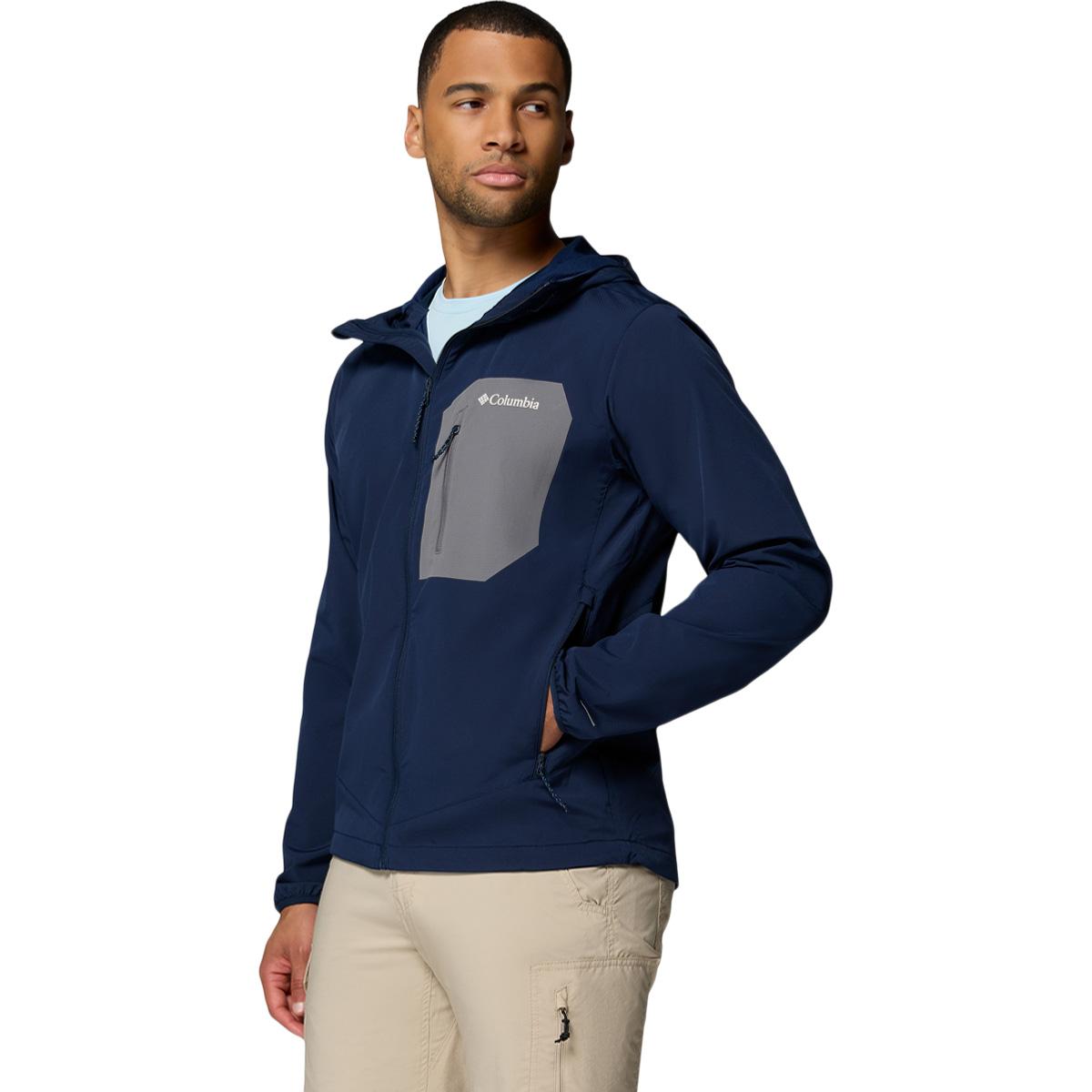 Columbia Tall Heights III Hooded Softshell Jakke Herre 464