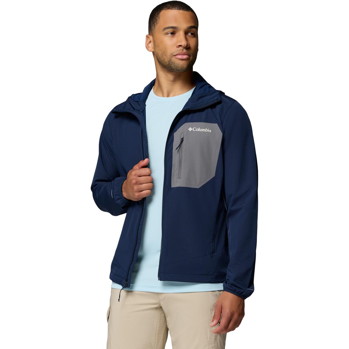 Columbia Tall Heights III Hooded Softshell Jakke Herre 464