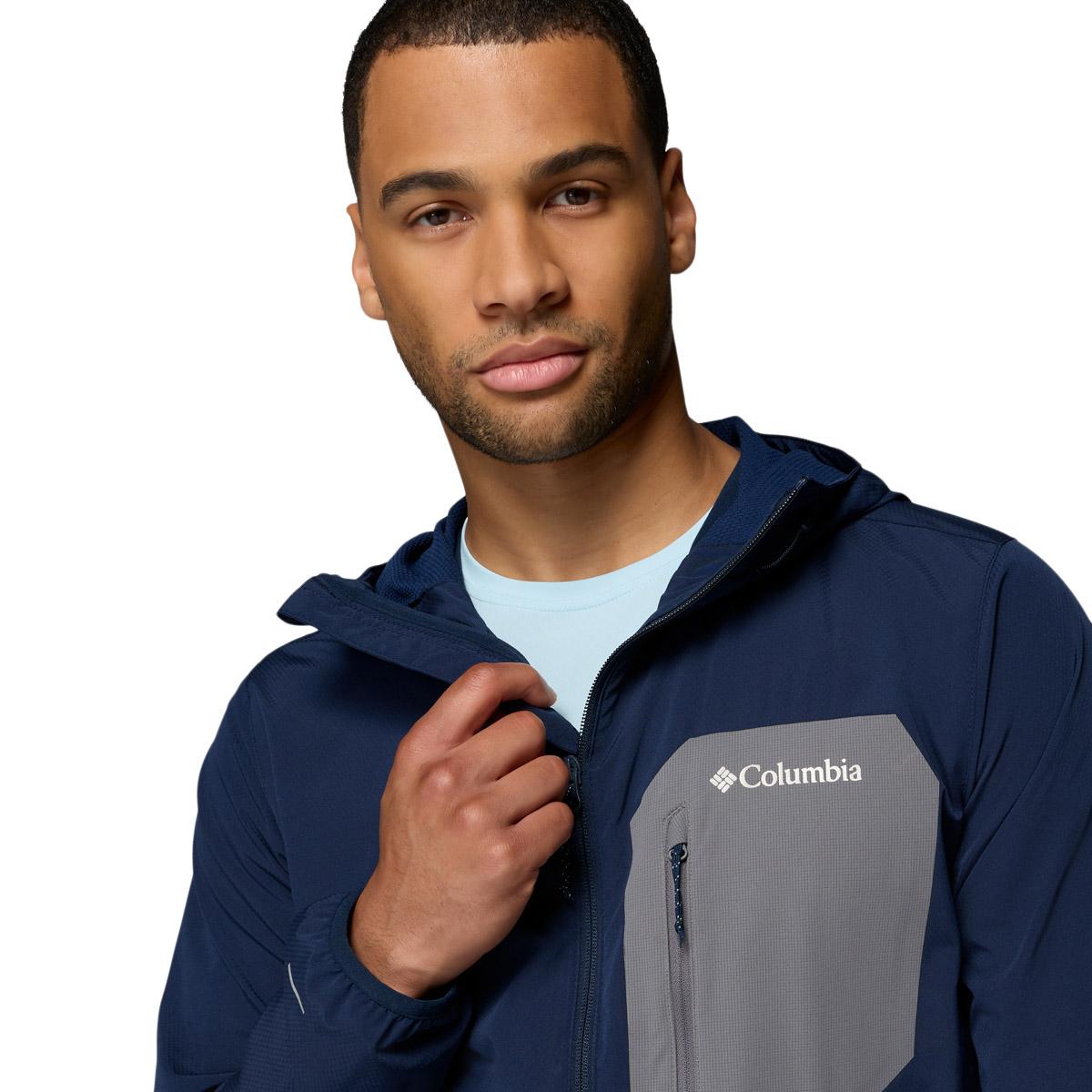 Columbia Tall Heights III Hooded Softshell Jakke Herre 464
