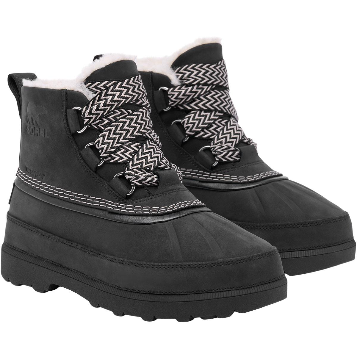 Sorel Ambler Fireside Chukka WP Vinterstøvler Dame Black, Dark Stone