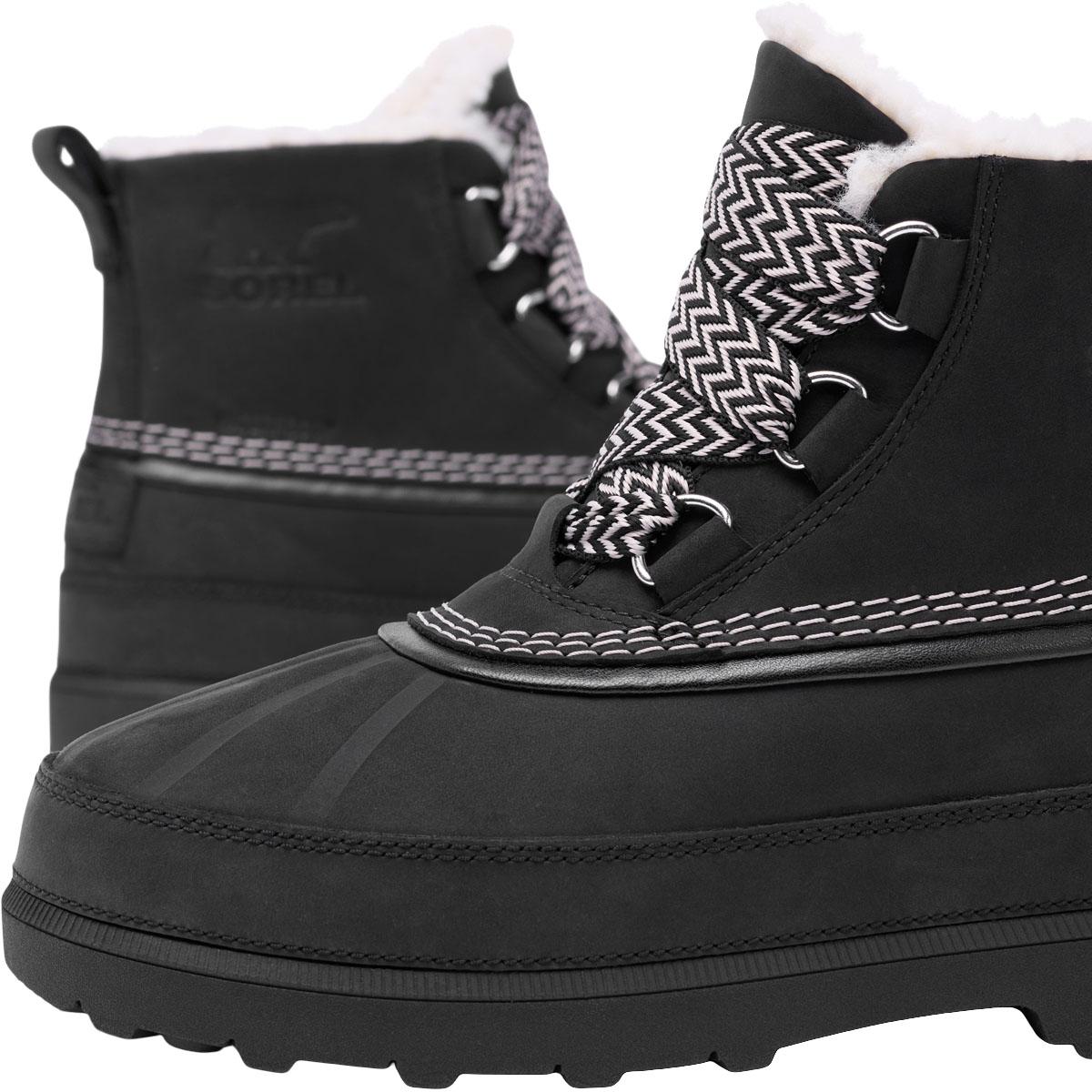 Sorel Ambler Fireside Chukka WP Vinterstøvler Dame Black, Dark Stone
