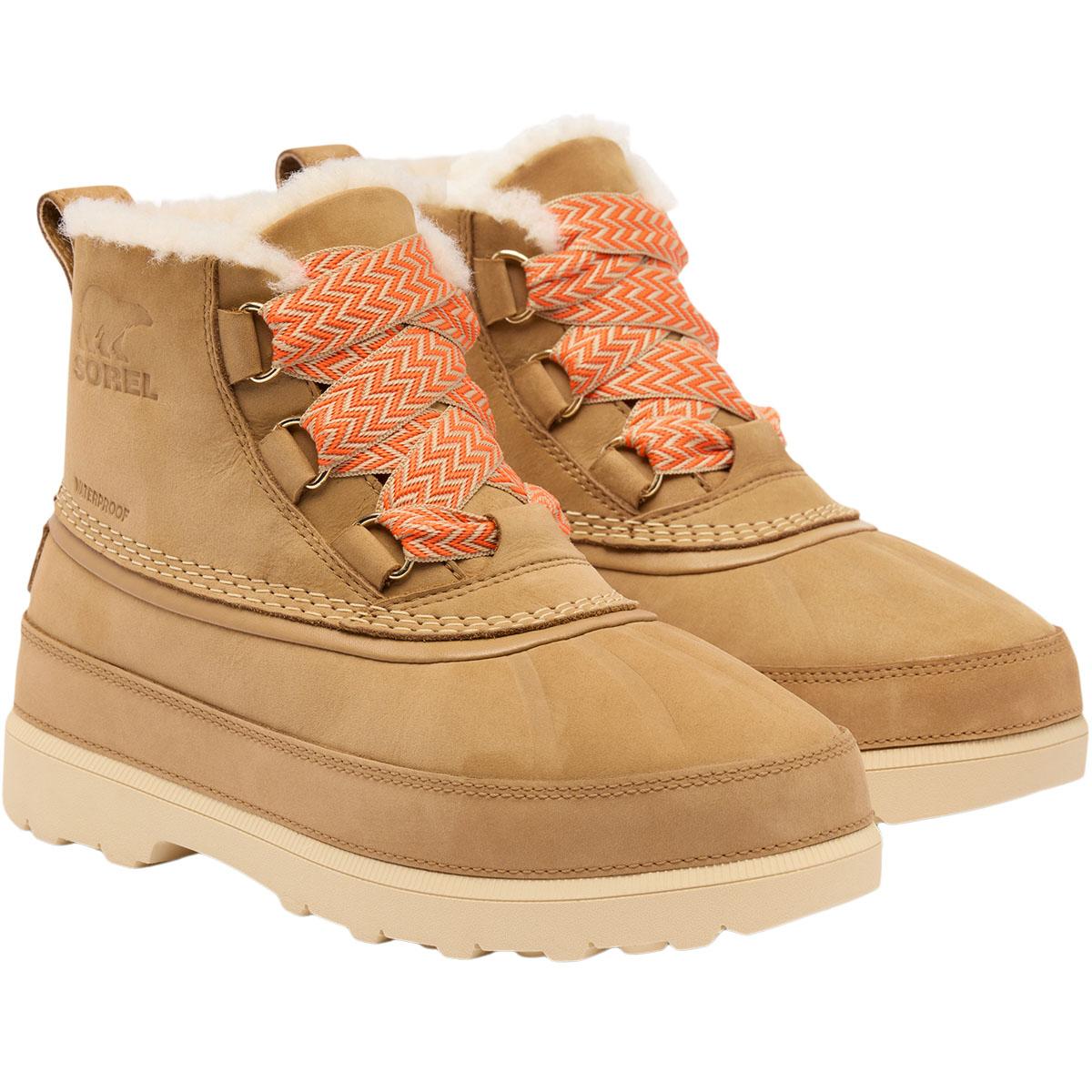 Sorel Ambler Fireside Chukka WP Vinterstøvler Dame Caribou Buff, Caribou Beige