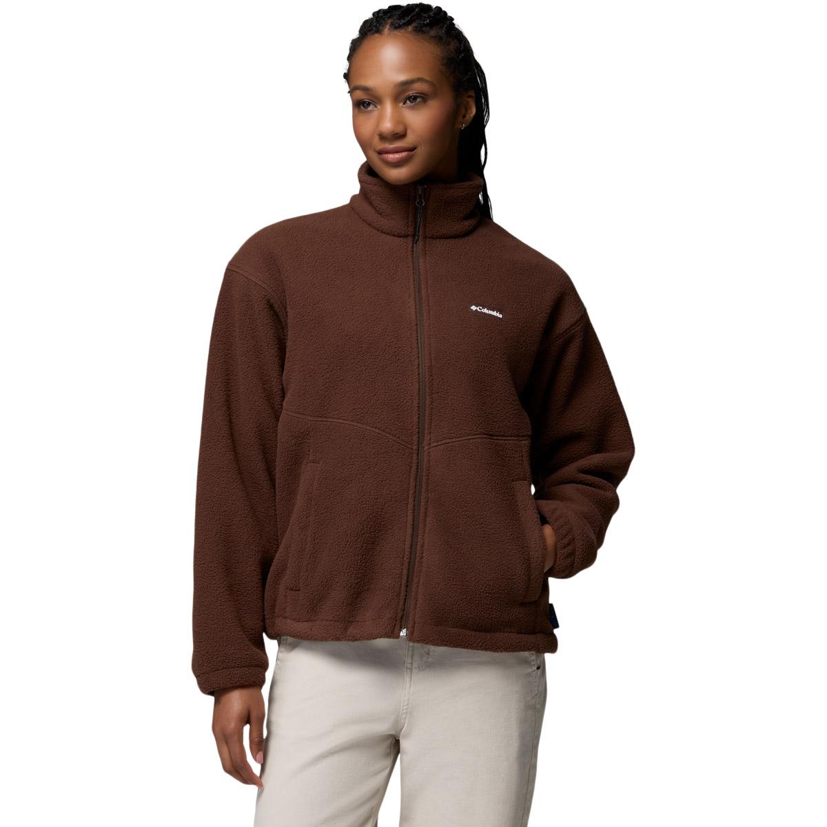 Columbia Timber Meadow MTR Fleecetrøye Dame Tobacco