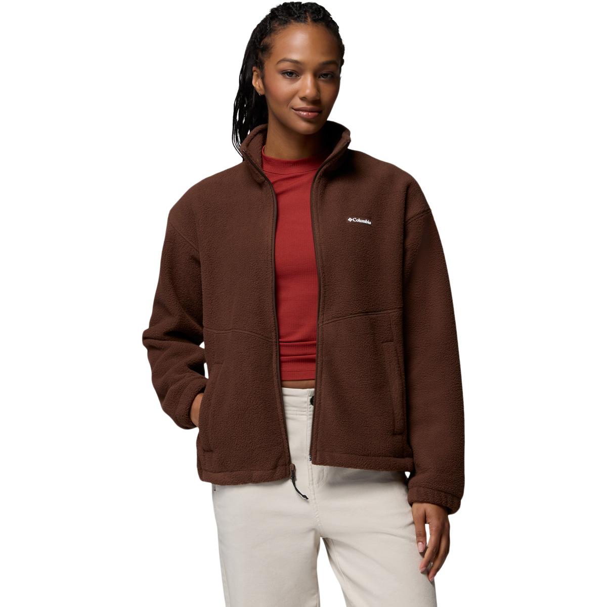 Columbia Timber Meadow MTR Fleecetrøye Dame Tobacco
