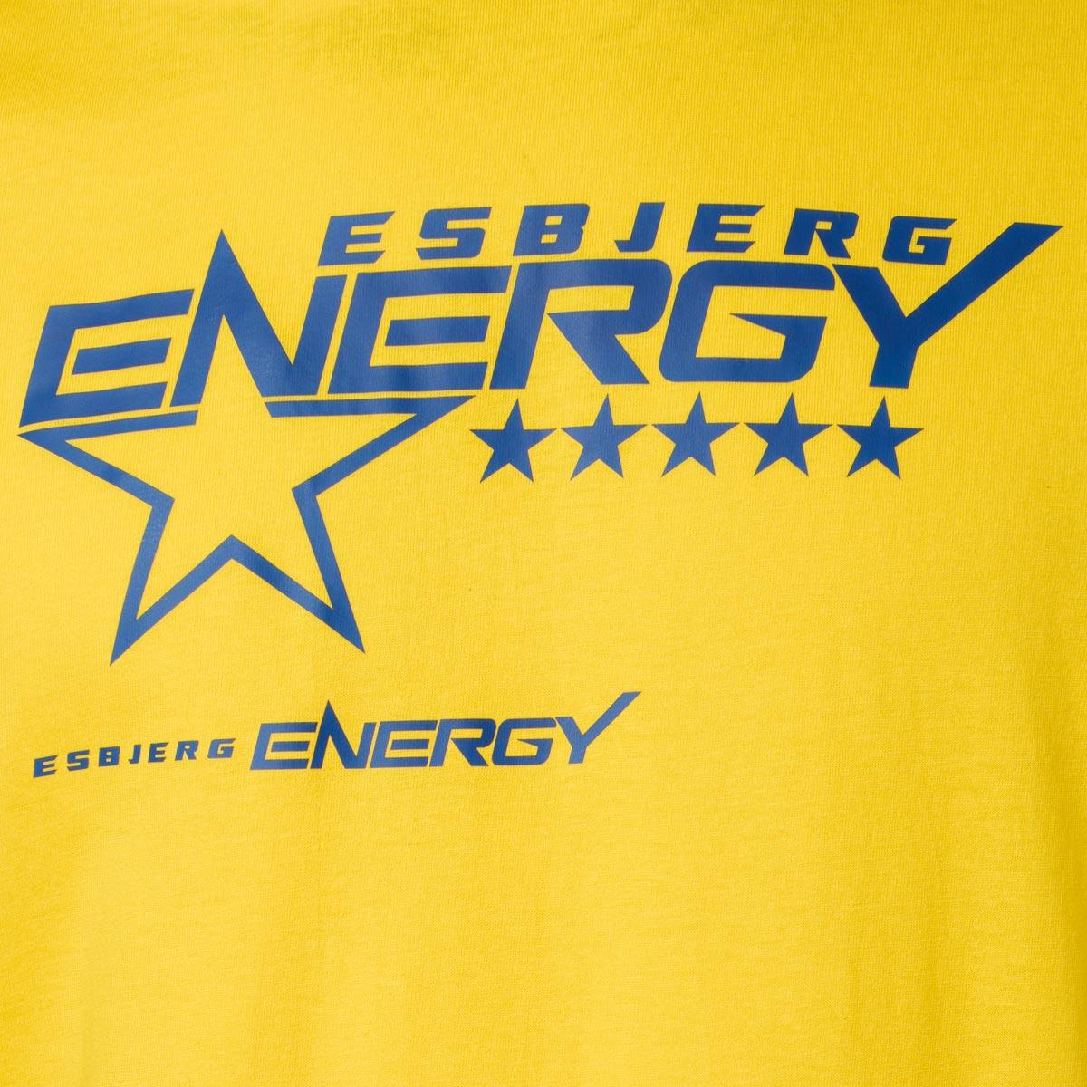 Esbjerg Energy Fan T-shirt Børn Yellow