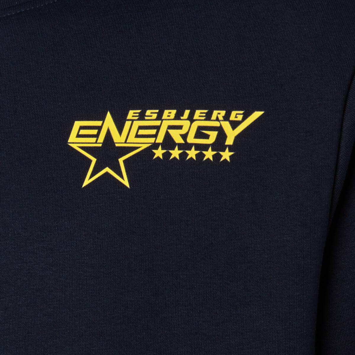 Esbjerg Energy Fan Hettegenser Navy