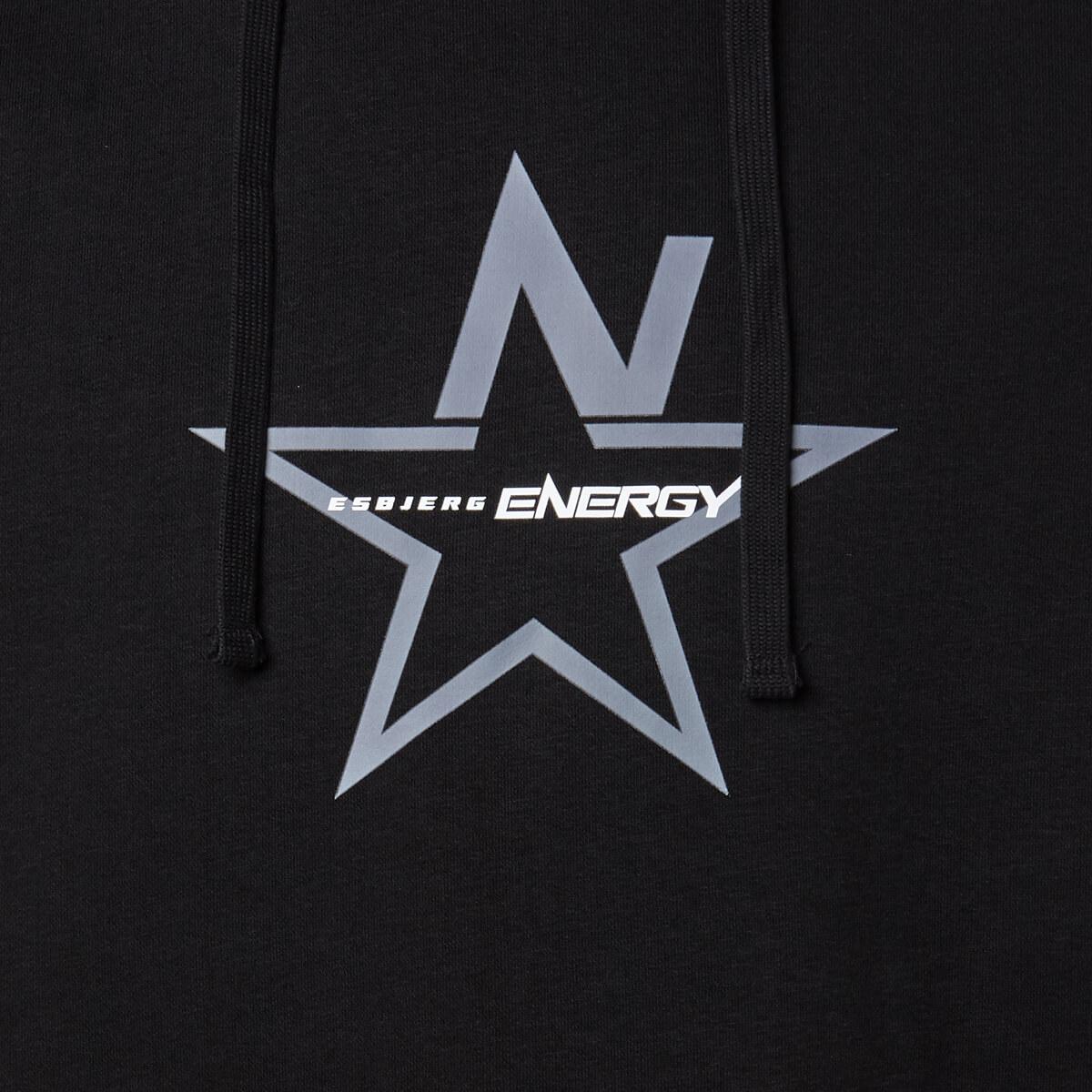 Esbjerg Energy Fan Hettegenser Black