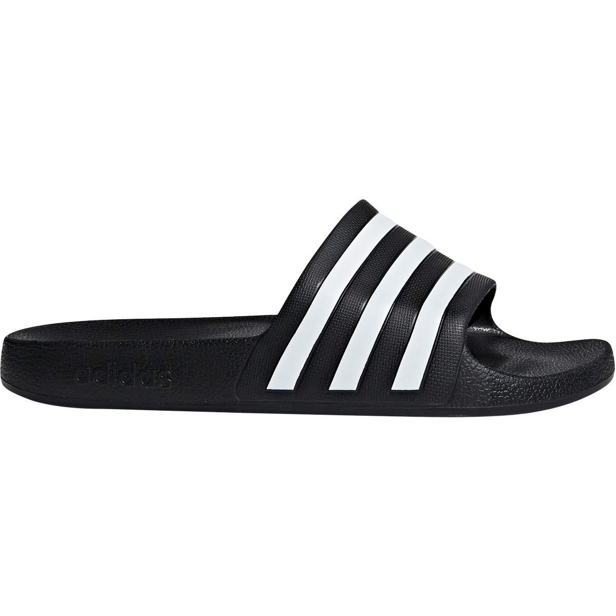 adidas Adilette Aqua Slides Badesandaler CBLACK/FTWWHT/SOLRED