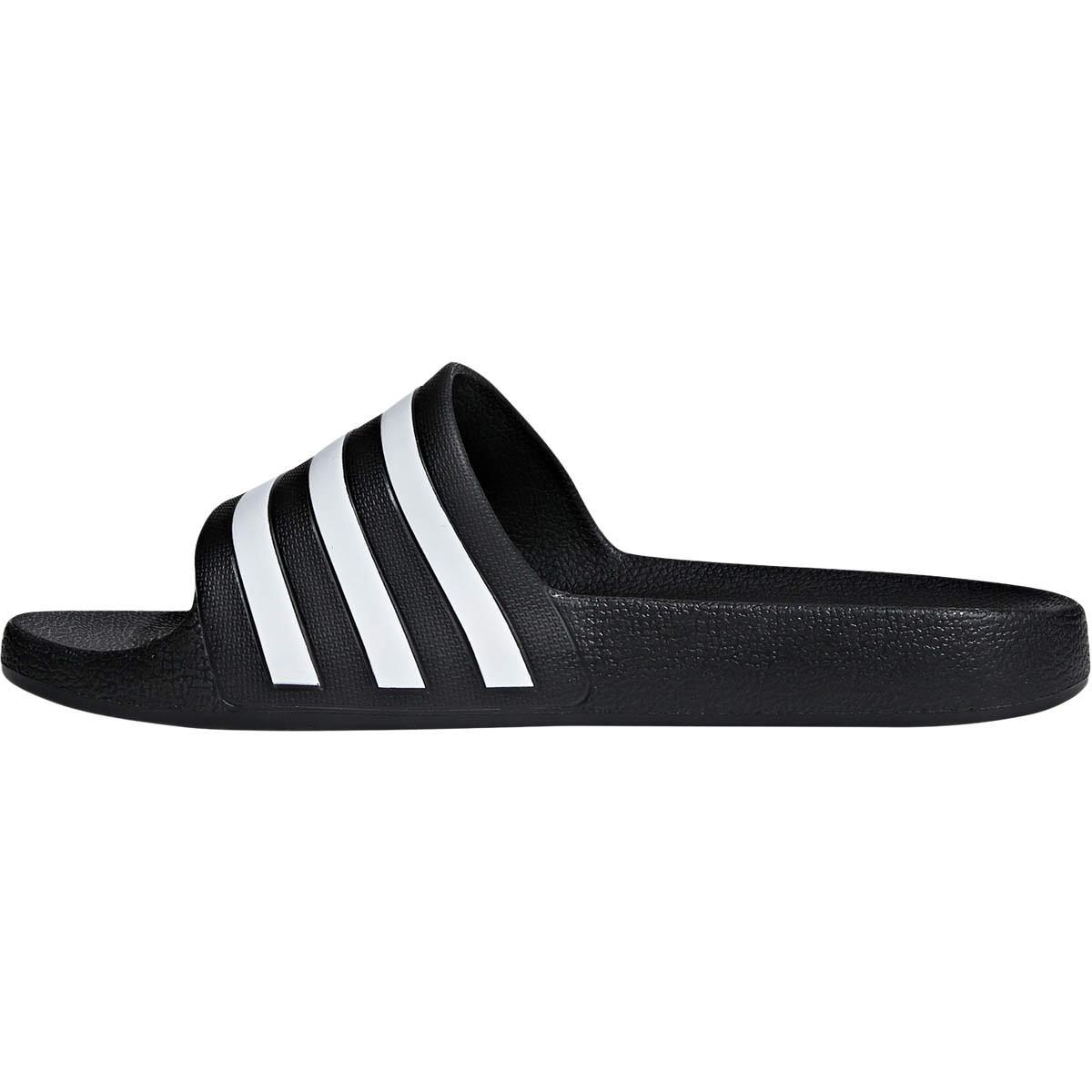 adidas Adilette Aqua Slides Badesandaler CBLACK/FTWWHT/SOLRED