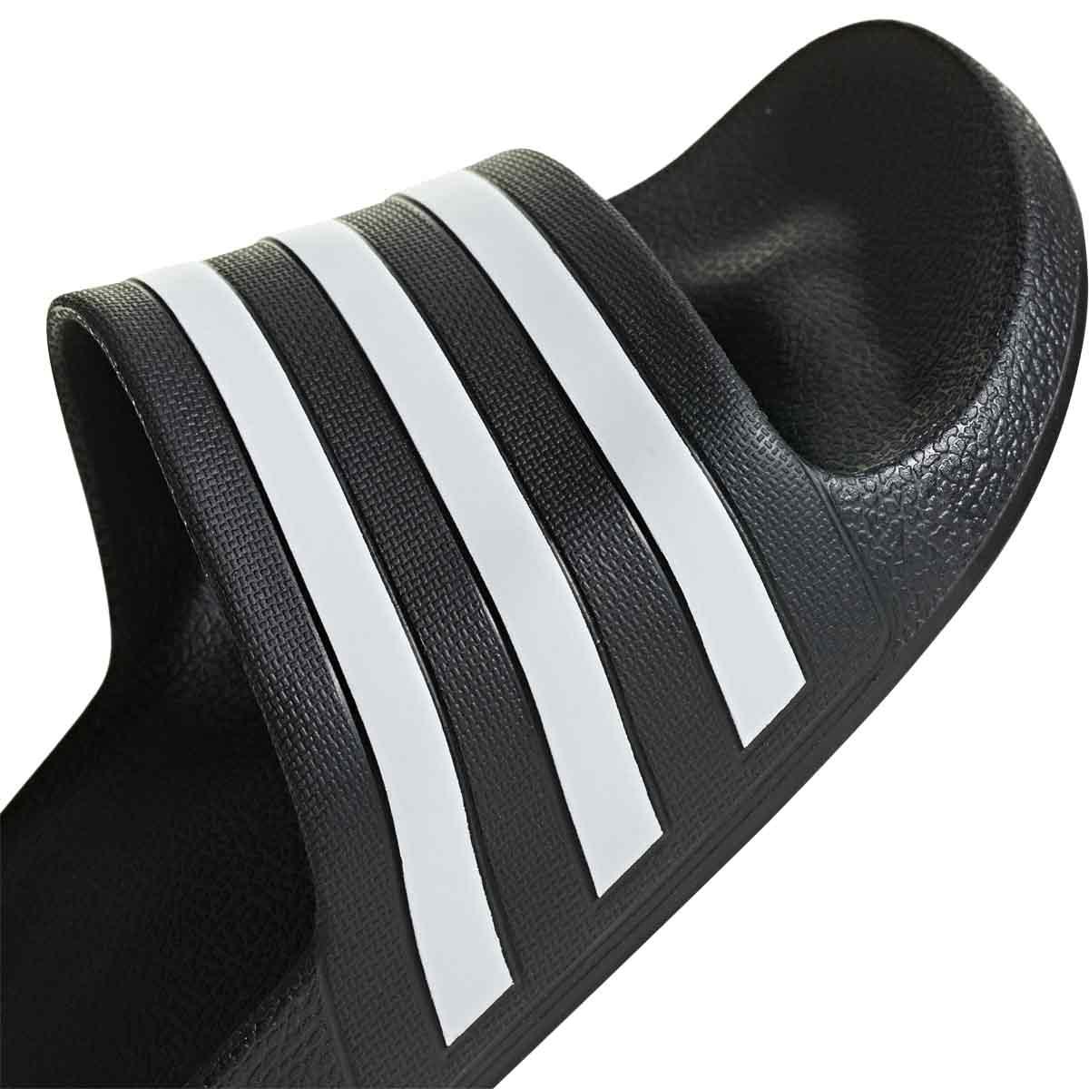 adidas Adilette Aqua Slides Badesandaler CBLACK/FTWWHT/SOLRED